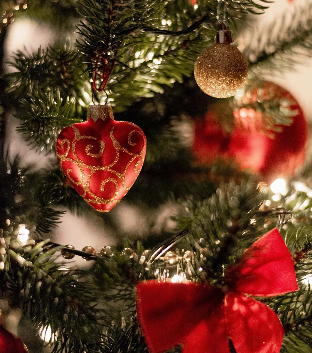 ornament heart bauble ornament plant